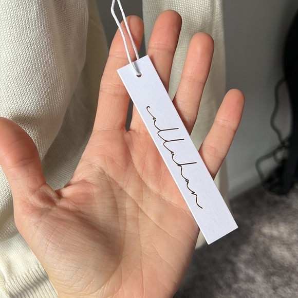 NWT Revolve Callahan reversible sweater cardigan - Picture 6 of 12